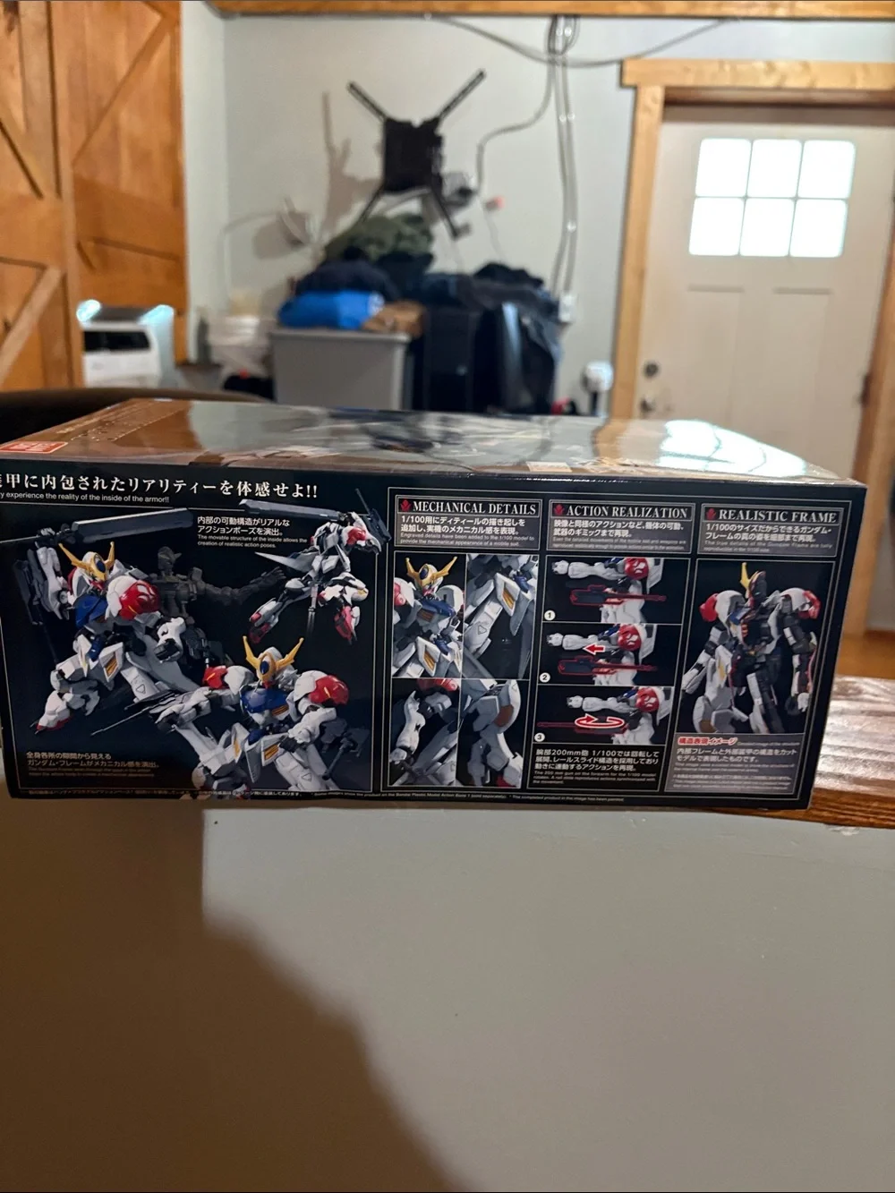 Gundam Barbatos Lupus 1/100 Model Kit - White & Blue